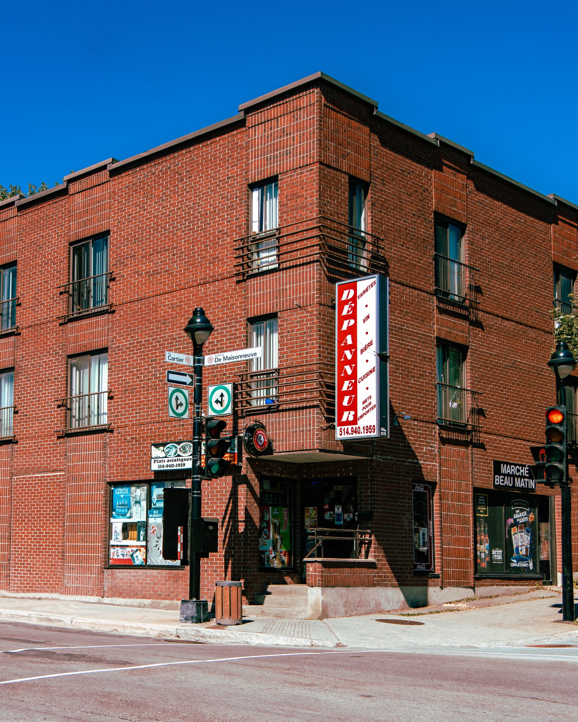 Immeuble du portefeuille de Groupe Vesta à Montréal.